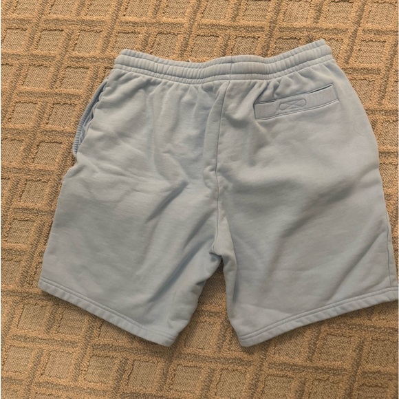 Lacoste Light Blue Sweat Shorts - Picture 3 of 4